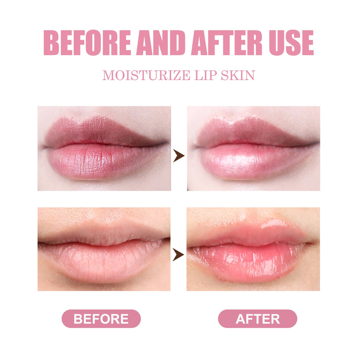 Honey Infused Moisturizing Lip Oil Fade Lip Lines