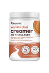 Keto Coffee Creamer Powder Vanilla Chai — Keto-Friendly, Non-Dairy & Low Sugar Creamer. Made with Grass-Fed Collagen Protein Powder, MCT Oil & Monk Fruit. Soy & Gluten Free (7.1 OZ)