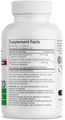 Bronson Liver Health Support – Milk Thistle
