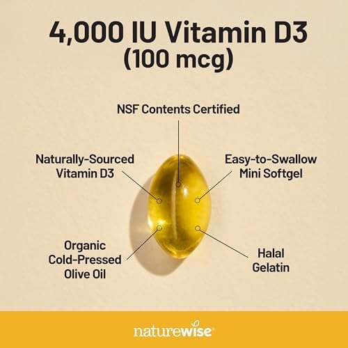 Vitamin D3 5000 IU – Immune & Bone Support