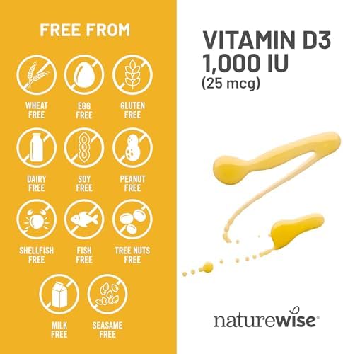 Vitamin D3 5000 IU – Immune & Bone Support