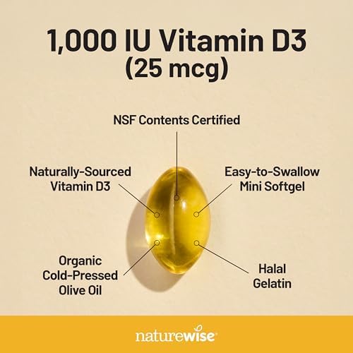 Vitamin D3 5000 IU – Immune & Bone Support