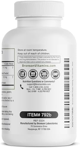 Bronson Liver Health Support – Milk Thistle