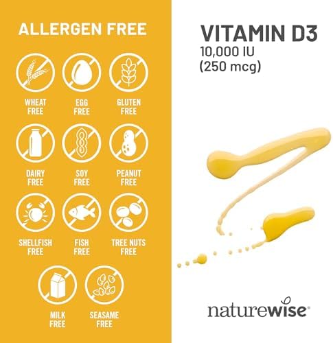 Vitamin D3 5000 IU – Immune & Bone Support