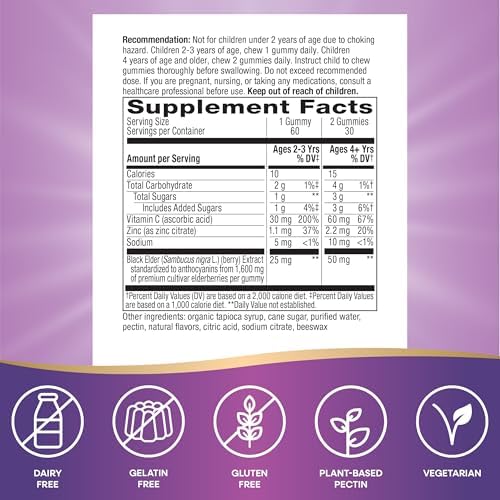 Nature’s Way Sambucus Elderberry Gummies