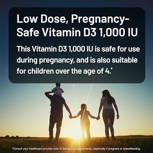 Vitamin D3 5000 IU – Immune & Bone Support