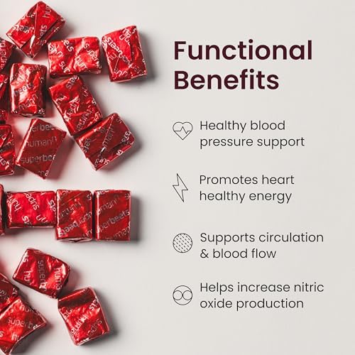 Humann SuperBeets Heart Chews – Pomegranate Berry