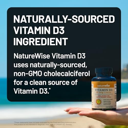 Vitamin D3 5000 IU – Immune & Bone Support