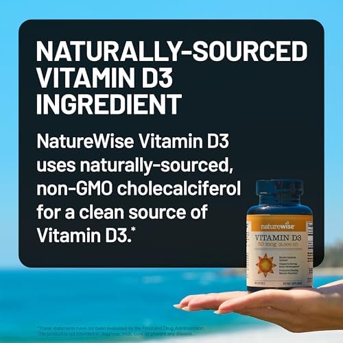 Vitamin D3 5000 IU – Immune & Bone Support