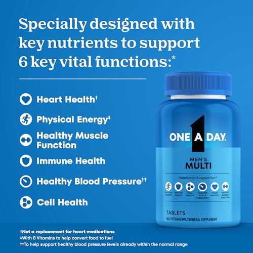 One A Day Men’s Daily Multivitamins – 200 Count