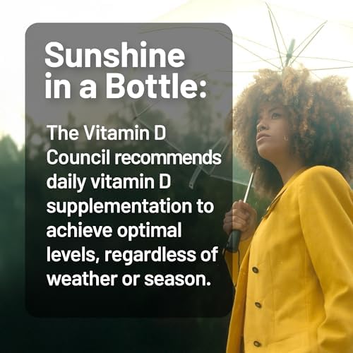 Vitamin D3 5000 IU – Immune & Bone Support