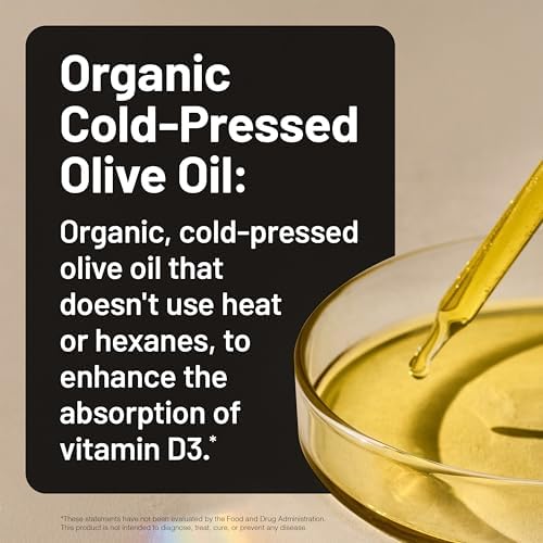 Vitamin D3 5000 IU – Immune & Bone Support