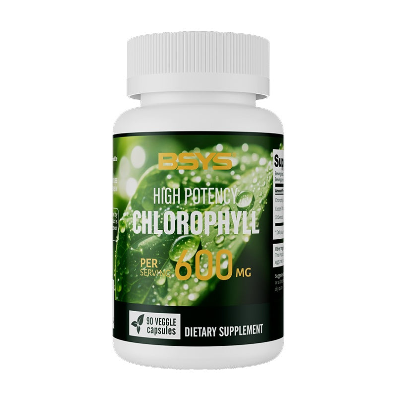 BSYS Chlorophyll Capsules  Fat Metabolism Detox Supplemen