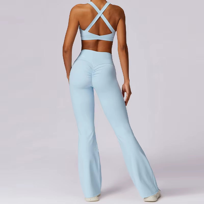 2Pcs Sports Suit Women Fitness Tracksuit Workout Suit Female Sportswear Quick-Drying Yoga Clothing Gym Yoga Set Women