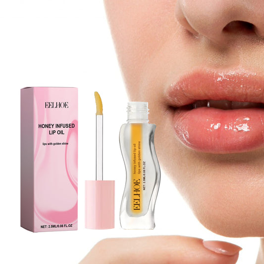 Honey Infused Moisturizing Lip Oil Fade Lip Lines