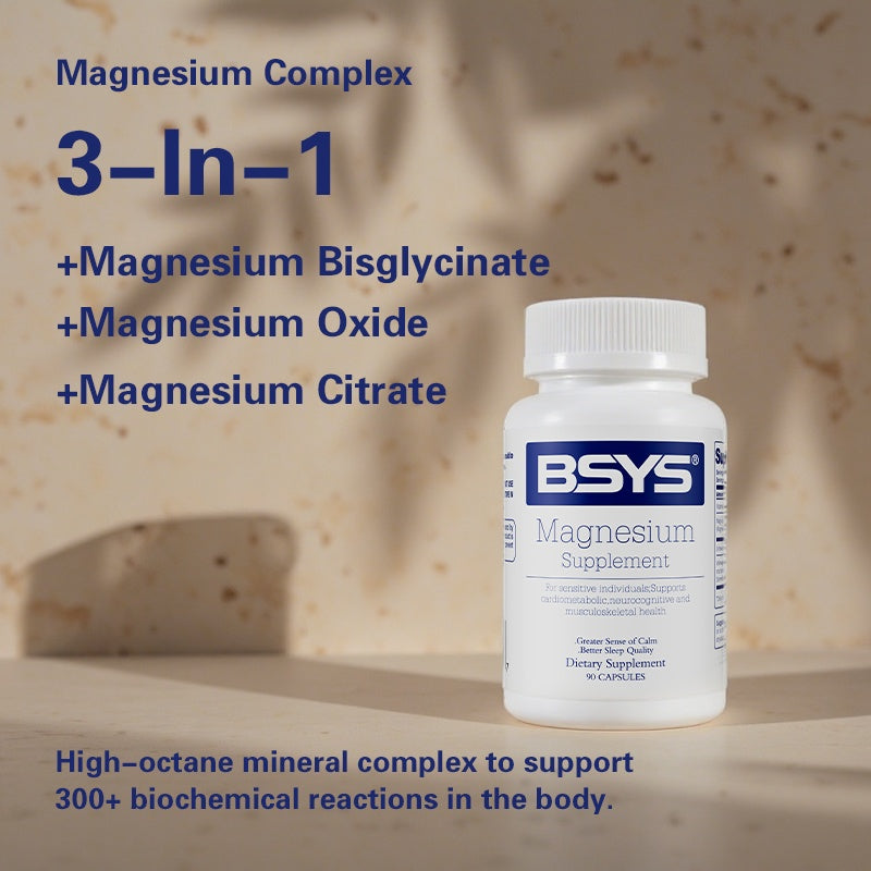 BSYS Magnesium Sleep & Anxiety Relief Supplement