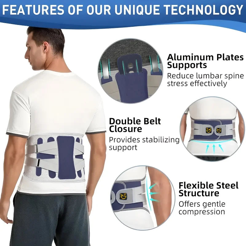 Adjustable Lower Back Support Brace