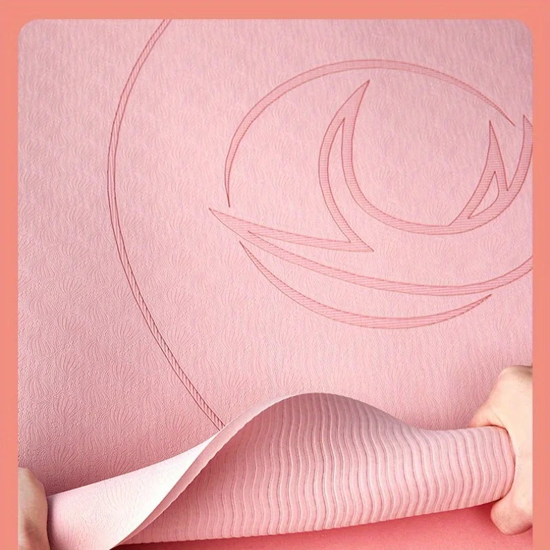 Soundproof Thick Anti Slip Yoga Mat 72x31inch