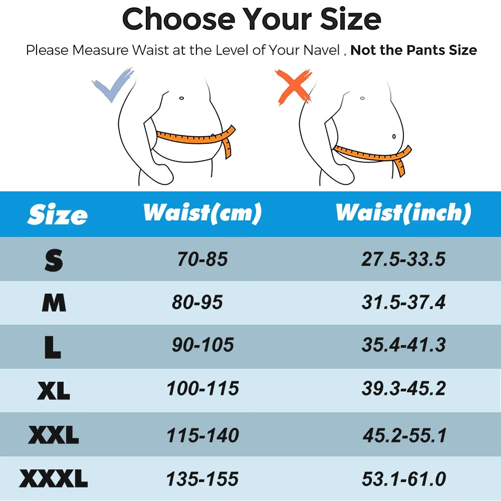 Flexible Lower Back Lumbar Support Belt