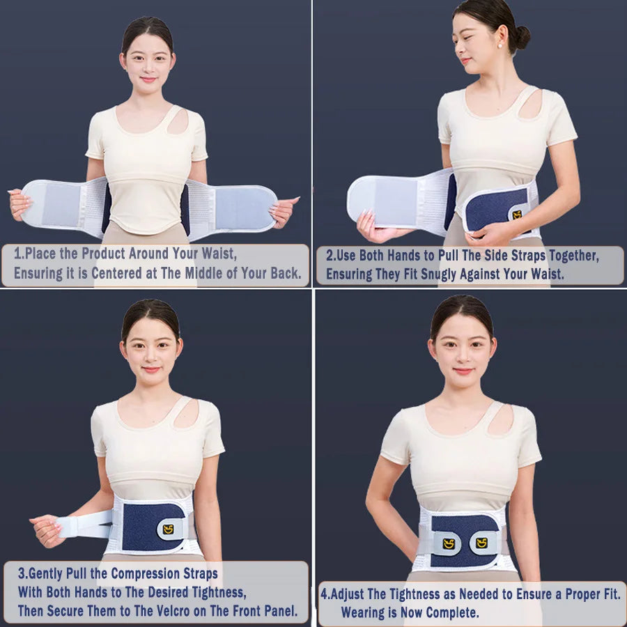 Adjustable Lower Back Support Brace