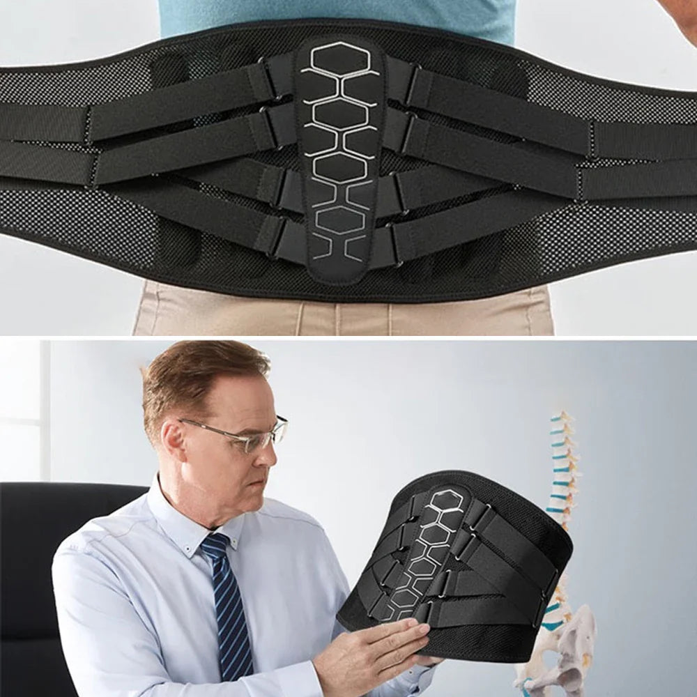 Flexible Lower Back Lumbar Support Belt
