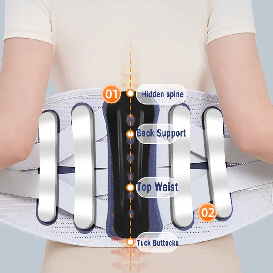 Adjustable Lower Back Support Brace