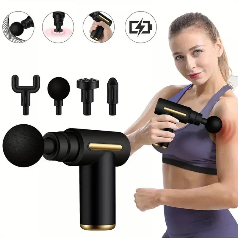 Mini Lightweight Adjustable Deep Tissue Massage Gun
