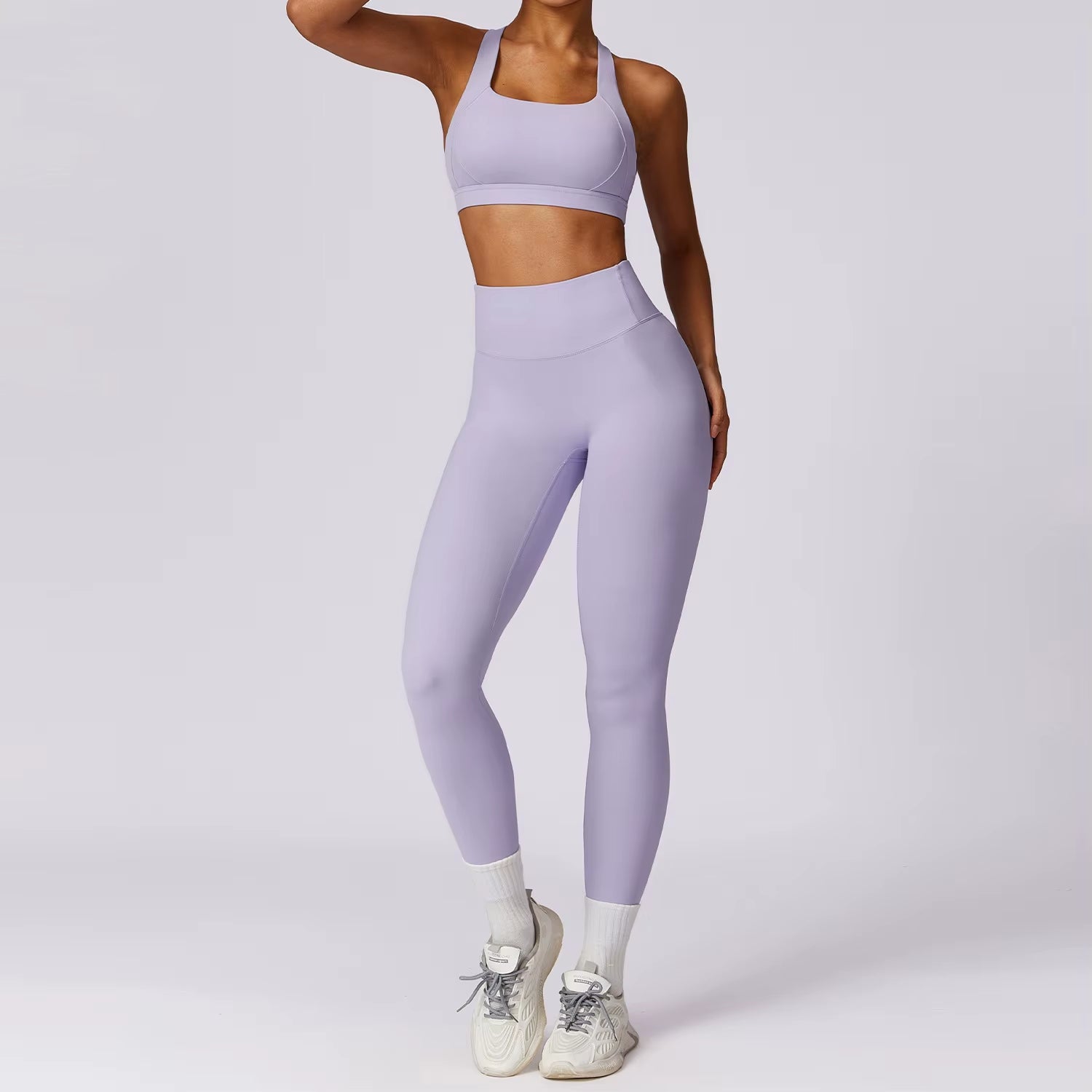 2Pcs Sports Suit Women Fitness Tracksuit Workout Suit Female Sportswear Quick-Drying Yoga Clothing Gym Yoga Set Women